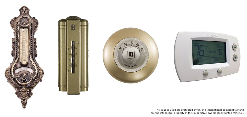 Vintage Thermostats