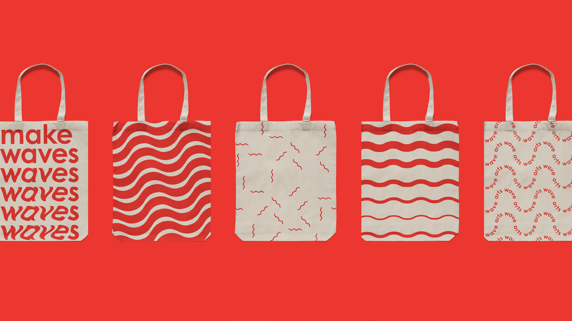 ArtsWave bags, non profit branding, arts branding, brand identity